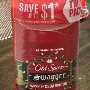 Swagger Red Holiday Deodorant Twin Pack